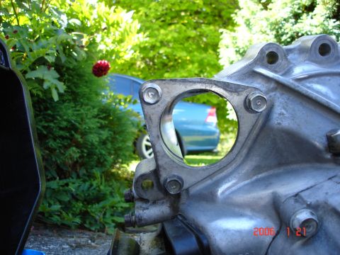 1993 Mazda MX-3 - Gear Box looking at bell housing