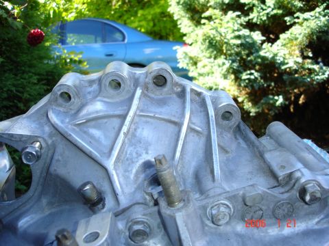 1993 Mazda MX-3 - gear bos looking at bell housing