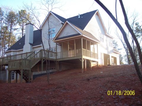 1987 Toyota 4Runner - House with deck and screened porch, dated 01/18/2006.