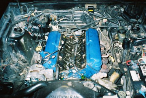 1990 Ford Mustang - ...something is gone...