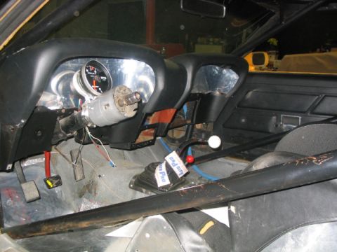 1970 Ford Mustang - The dash project under construction -- Jan '06