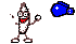 1993 Ford Bronco - A whimsical cartoon depicts a smiling pencil character ready to box, accompanied by a blue boxing glove icon.