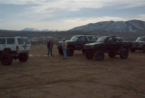1986 Ford Bronco - Staging area