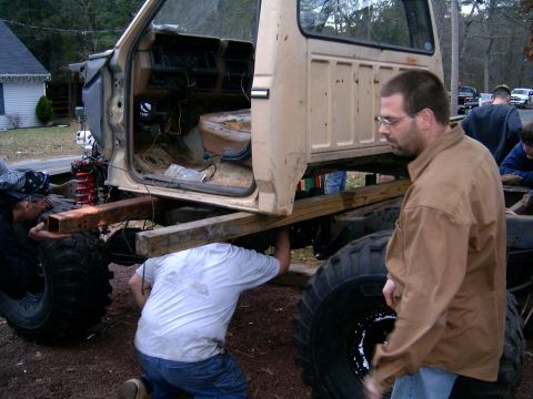 1986 Ford Sport - setting all the bushings am dlift blocks