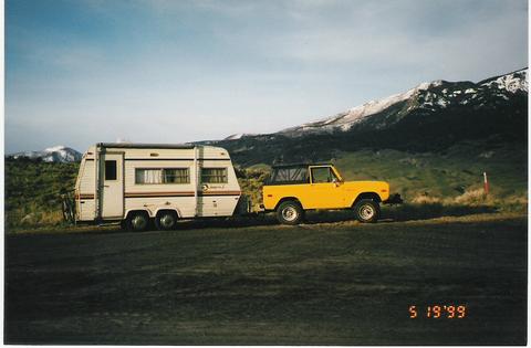 1972 Ford Bronco - Yellowstone National Park