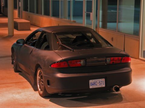 1993 Ford Probe - Rear view of a 1993 Ford Probe, noted with Ontario license plate AWKC-571.