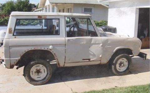 1967 Ford Bronco - This is the Bronco the day I got it home.