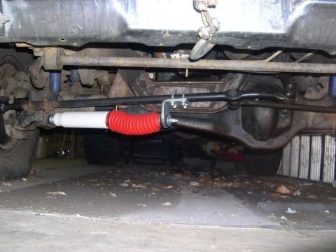 1982 Ford Bronco - This photo shows the steering and suspension parts of a vehicle, not the exterior body.