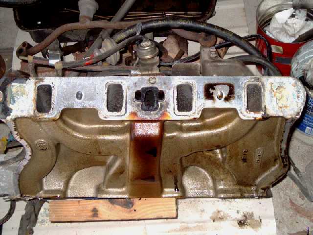underside of EDL 3783 intake