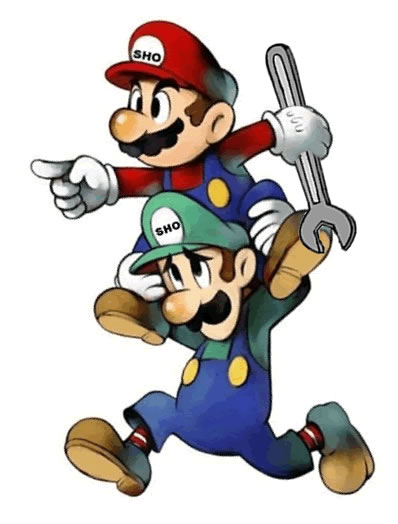 1993 Ford Taurus - This image depicts the characters Mario and Luigi, not a 1993 Ford Taurus.