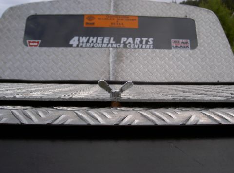 1979 Ford Bronco - This wingnut locks the frontcover to the rear cover.
