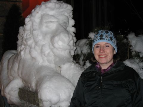 1997 Ford Probe - Me with a snow lion