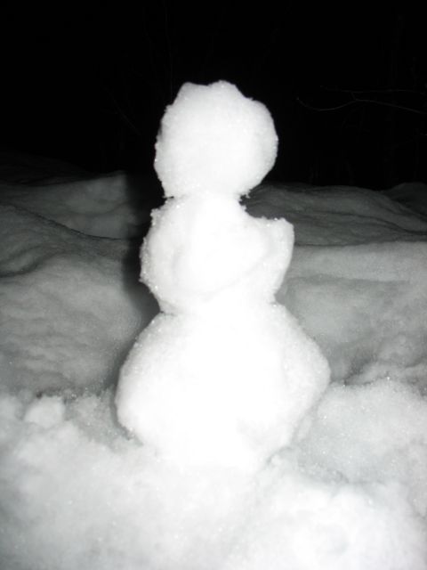 1997 Ford Probe - My snowman