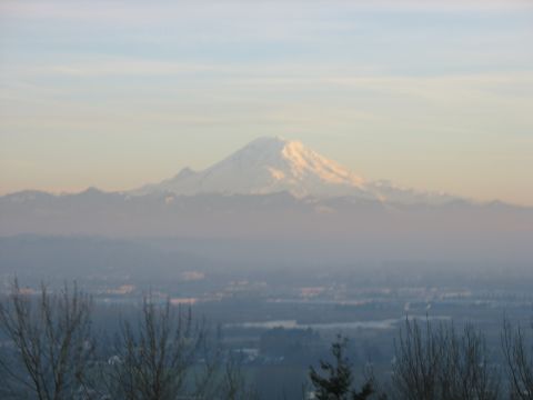 1997 Ford Probe - Mt. Rainier on the way home