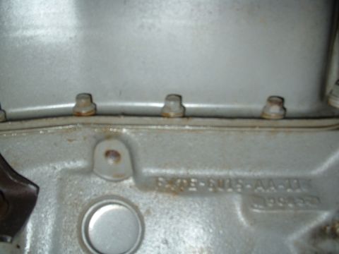 1985 Ford Bronco - Blcok casting....All 351w Roller blocks are F4TE