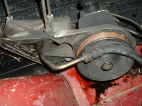 1985 Ford Bronco - Saginaw Power steering pump and Bracket
