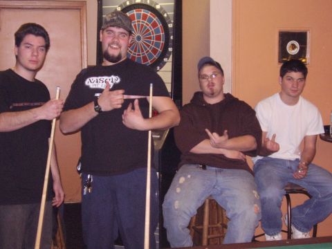 1996 Ford F-150 - From left: Jason, Mike, Ed, Paul.