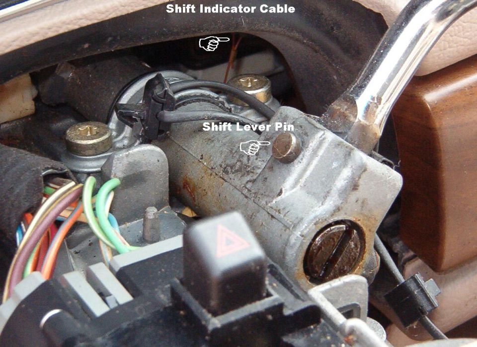 This is the shift lever pin.  The knurled end just below the head retains it in the pot metal casting.