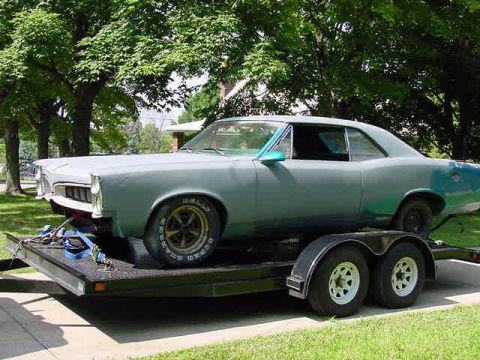 1967 Pontiac Lemans - front/side view day 1
