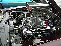 1967 Pontiac Lemans - another engine shot/ side