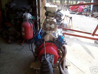 1972 Ford Ranchero - tunnelram base blower manifold