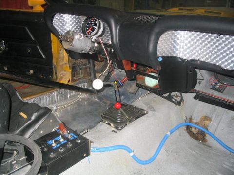 1970 Ford Mustang - the new dash project -- Jan 06. Almost done