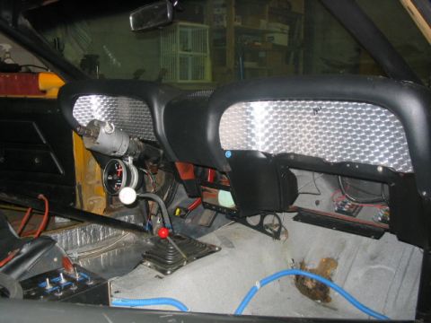 1970 Ford Mustang - yet another view of the new dash project.