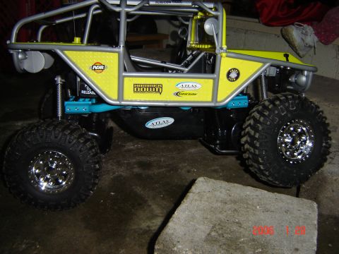 1993 Ford Bronco - This is a remote control rock crawler toy, not a 1993 Ford Bronco.