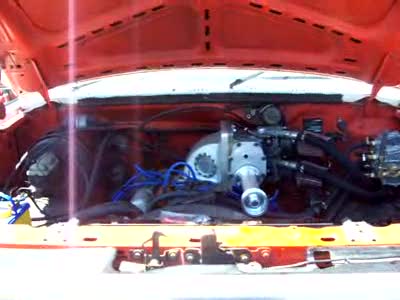 1984 Ford Bronco - this is a movie of the supercharger running on the engine without belt drive, so no boost is flowing, the whole project will be finished in…