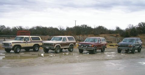 1993 Ford Bronco - Right before we got started