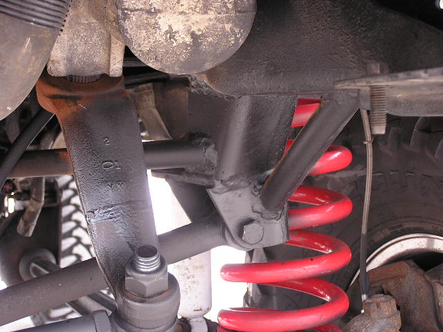 Rockkrawler Suspensions trackbar drop modified
