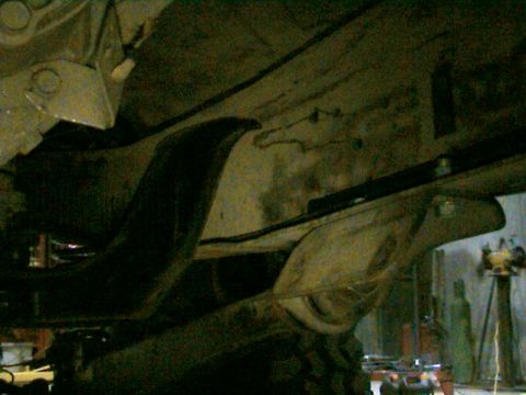 1977 Ford F-150 - radius arm mount during mock-up