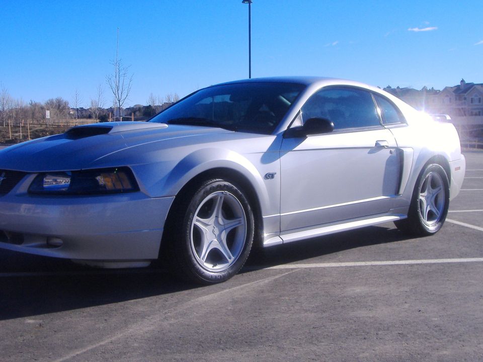 2003 Ford Mustang “silver gt”
