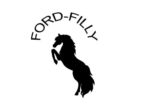 1976 Ford F-150 - This image shows a Ford logo with a horse and text, not a 1976 Ford F-150.