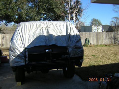 1986 Chevrolet Blazer - new driveway home