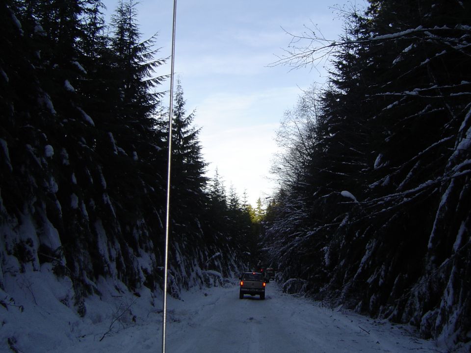 On the road again