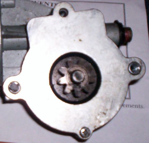 1986 Ford Bronco - If you notice the mounting hole on the left had the Tap break off inside of it about 3/4 way through.
