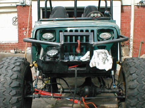 1983 Ford Bronco - This heavily modified vehicle does not resemble a 1983 Ford Bronco.