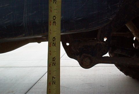1986 Ford Bronco - Before height