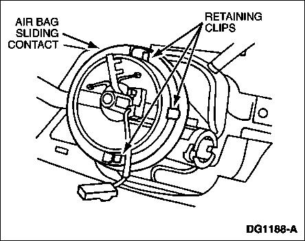 1994 Ford Crown Victoria - Clock Spring Removal