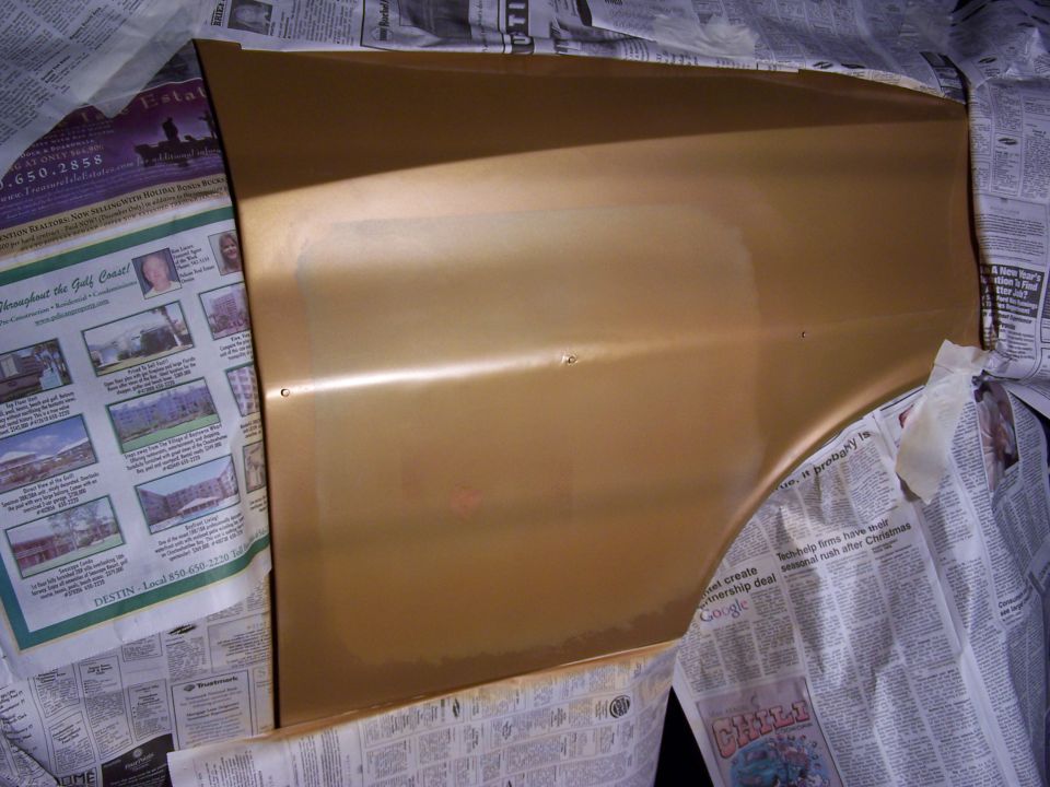 First pass of PPG Colorado Gold.