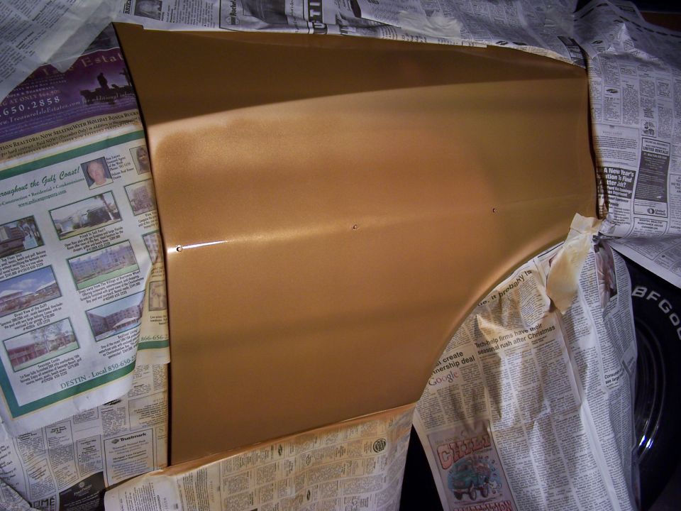 3rd or 4th pass of PPG Colorado Gold.