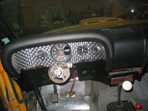 1970 Ford Mustang - completed dash project - Feb 06