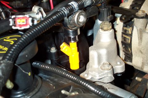 1998 Ford Crown Victoria - The factory 19lb/hr injectors. Number on the injector's side: 0 280 155 710