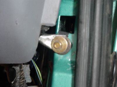 1995 Ford Bronco - Brackets installed at pillar.