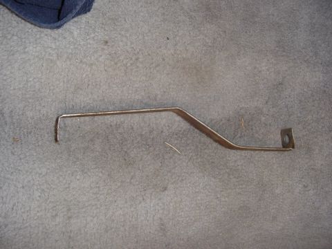 1995 Ford Bronco - original lower bracket-Flimsy piece of junk!
