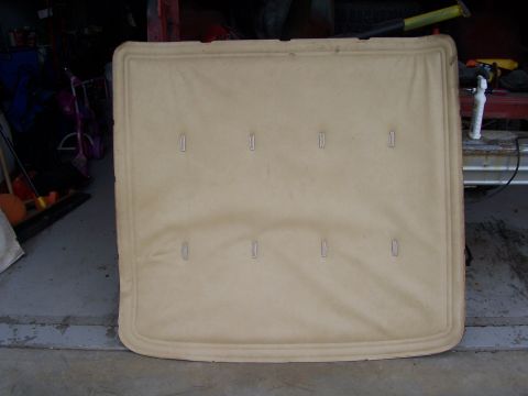 1978 Ford Bronco - A tan headliner panel is shown, with no visible vehicle or year identification.