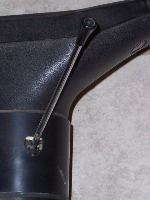 1978 Ford Bronco - This is a close-up of a turn signal lever, not a 1978 Ford Bronco.