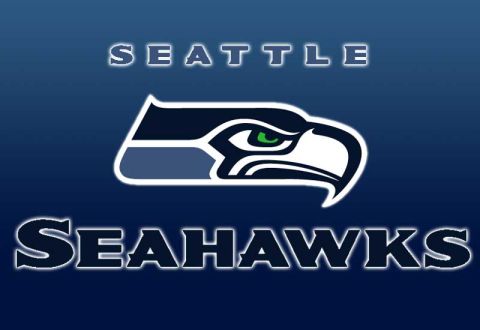 1991 Ford Bronco - Graphic the Seattle Seahawks team logo and name.
