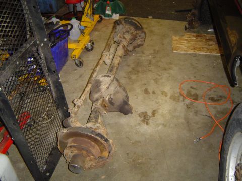 1979 Ford Bronco - Made it home, there it is on the floor